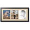 ArtToFrames Collage Photo Picture Frame with 3 - 8x10 inch Openings, Framed in Black with Over 62 Mat Color Options and Plexi Glass (CSM-3926-25)